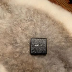 NEW Prada Leather Stud Bracelet